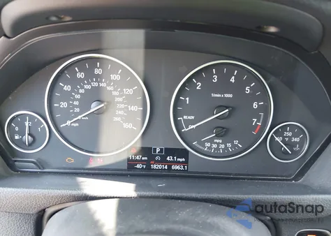 2014 BMW 320I xDrive from USA, damaged, VIN WBA3C3C5XEP661608